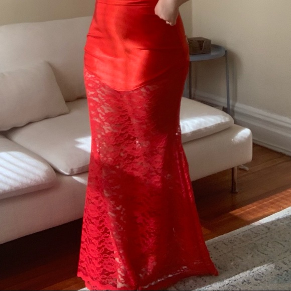 luxqween Dresses & Skirts - Satin Evening Skirt - Handmade